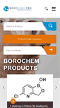 Mobile Screenshot of borochem.fr